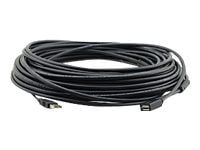 Kramer CA-UAM/UAF Series CA-UAM/UAF-50 - USB-forlengelseskabel - USB (hunn) til USB (hann) - USB 2.0 - 15.2 m - aktiv