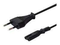 SAVIO CL-105 - Strømkabel - Europlug (han) til 2 pin strøm - 250 V - 5 A - 3 m - lajitelma
