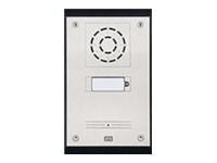 2N IP Uni - 1 Button - IP-intercomstasjon - kablet - 10/100 Ethernet