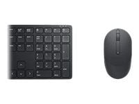 Dell Pro KM5221W - Näppäimistö- ja hiiripaketti - Langaton - 2,4 GHz - QWERTY - Venäläinen - Musta - Vähittäismyyntipakkaus