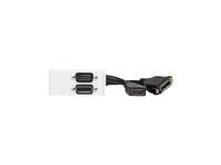 VivoLink - Utloppspanel - väggmontering - HDMI, DisplayPort