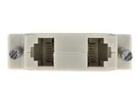Delock - Nettverksadapter - RJ-45 (hunn) til DB-44 (hunn) - tommelskruer - beige