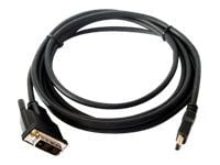 Kramer C-HM/DM-sarja C-HM/DM-25 - Sovitinkaapeli - yksilinkkinen - HDMI uros - DVI-D uros - 7,6 m