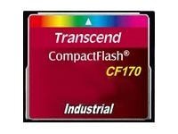 Transcend CF170, 16 GB, CompactFlash, MLC, 90 MB/s, 60 MB/s, Lämmönkestävä, Iskunkestävä