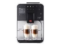 Melitta CAFFEO Barista T Smart F831-101 - Automatisk kaffemaskin med melkeskummer - 15 bar - sølv