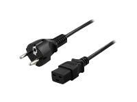 PowerWalker - Strømkabel - IEC 60320 C19 til CEE 7/17 - 1,8 m - PowerWalker VI 3000 RLP:lle