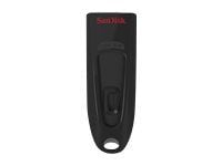 SanDisk Ultra - USB-flashstasjon - 64 GB - USB 3.0 - svart