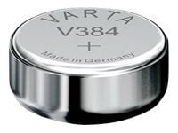 Varta -V384, Kertakäyttöinen akku, SR41, Hopea-oksidi (S), 1,55 V, 1 kpl, 37 mAh