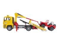 Bruder MAN TGA Breakdown truck with cross country vehicle toy