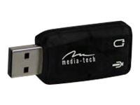 Media-Tech VIRTU 5.1 MT5101 - Lydkort - 5.1 - USB 2.0