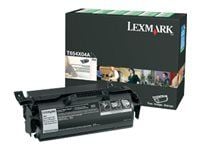 Lexmark - Ekstra høy ytelse - svart - original - tonerpatron LCCP, LRP - for Lexmark T654dn, T654dtn, T654n Lexmark - Ekstra høy ytelse - svart - original - tonerpatron LCCP, LRP - for Lexmark T654dn, T654dtn, T654n