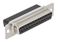 Delock - Datakopling - DB-25 (hunn) (en pakke 4)