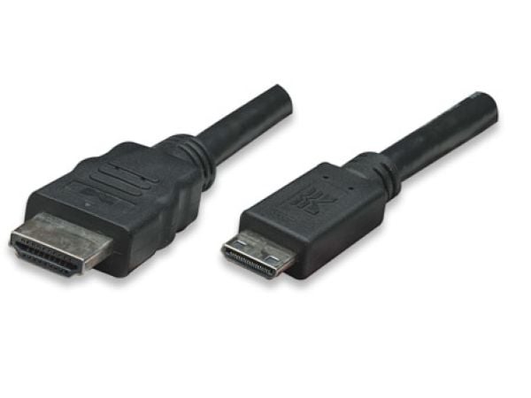 Techly 1.8m HDMI, 1,8 m, HDMI Type A (Standard), HDMI Type C (Mini), 3D, 10 Gbit/sek., Lajittelu