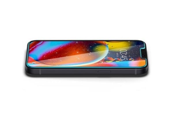 Spigen GLAS.tR EZ Fit HD, Apple, iPhone 14 / iPhone 13 Pro / iPhone 13, Fallsikker, Ripebestandig, Gjennomsiktig, 1 stykker