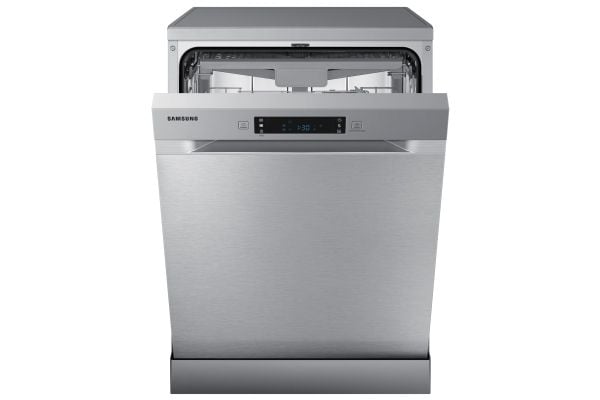 Samsung DW60CG550FSRET, Frittstående, Full størrelse (60 cm), Rustfritt stål, Rustfritt stål, Knapper, LED