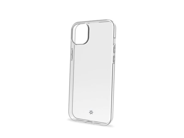 Celly Gelskin - Baksidesskydd för mobiltelefon - termoplastisk polyuretan (TPU) - transparent - för Apple iPhone 15