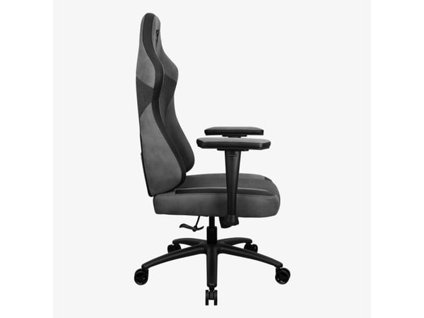 ThunderX3 EAZE-Loft - Stol - ergonomisk - liggestol - armlener - T-formet - tipping - roterende - stål, leatherette - svart
