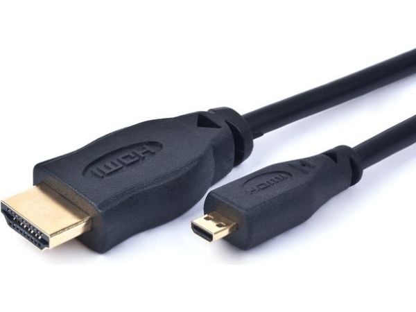 Gembird 4,5 m HDMI-M/mikro HDMI-M HDMI-kabel 4,5 m HDMI Type A (standard) HDMI Type D (mikrofon) Svart (CC-HDMID-15)