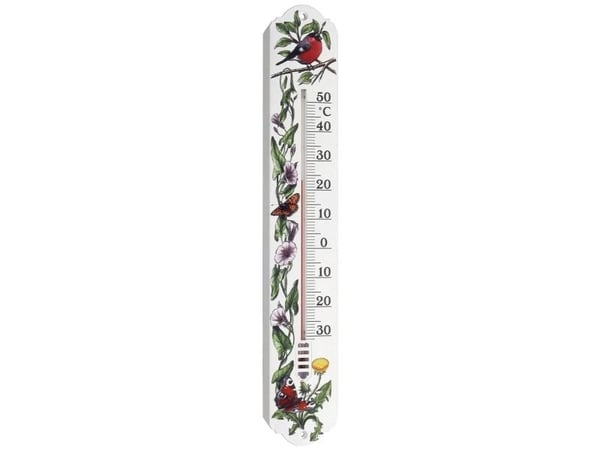TFA Dostmann analogt inne-/ute-termo-meter hvit, grønn (12.3040.21)