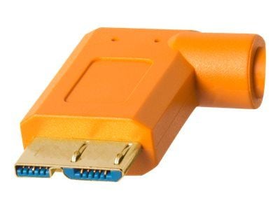 Tether Tools CU61RT15-ORG, 4,6 m, USB A, Micro-USB B, USB 3.2 Gen 1 (3.1 Gen 1), 5000 Mbit/s, Oranssi
