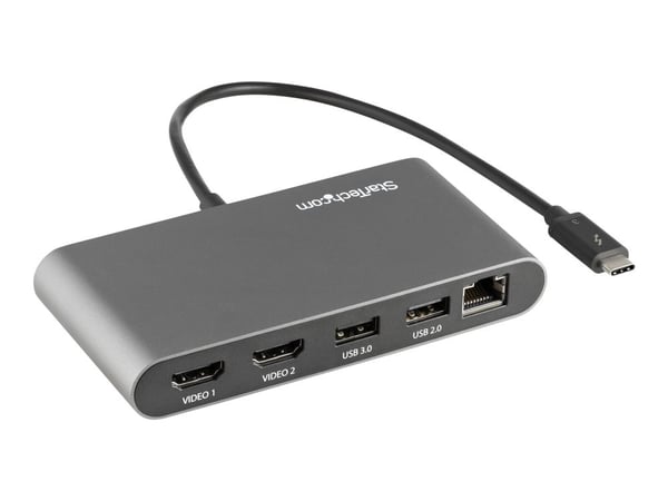 USB HUB StarTech USB HUB Startech TB3DKM2HDL