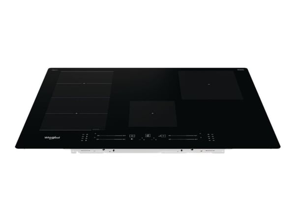 Whirlpool WF S0377 NE/IXL - Induktiokeittotaso - 4 levyä - Niche - leveys: 75 cm - syvyys: 48 cm - musta