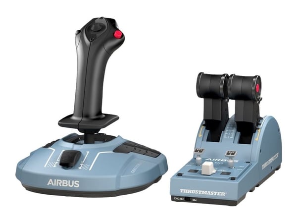 Thrustmaster Airbus Edition, Ohjaussauva, PC, Analoginen/Digitaalinen, Langallinen, USB, USB Type-C