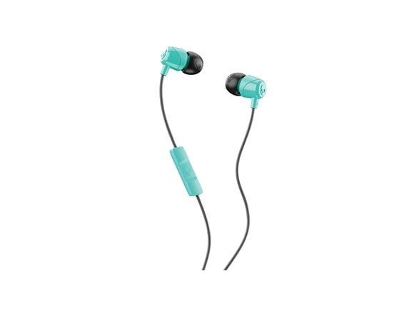 Skullcandy Jib - Ørepropper med mikrofon - i øret - kablet - 3,5 mm jakk - lydisolerende - Miami, svart