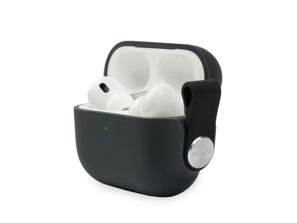 Moshi Pebbo för AirPods Pro 2 - Black shadow