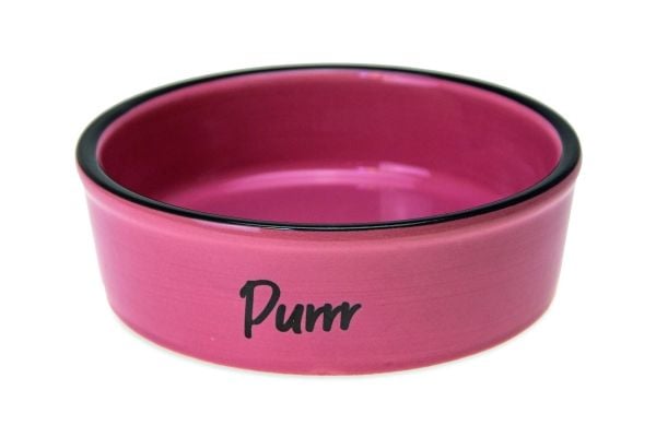 Ceramic Cat Bowl Karlie 250Ml Pink