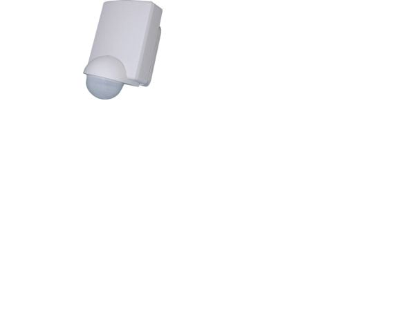 Rörelsesensor 240°, 16A, vit, IP45