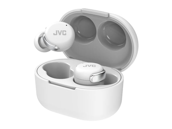 JVC HA-A30T-W-U hvite hodetelefoner i øret små og lette TWS ANC (HA-A30T-W-U)