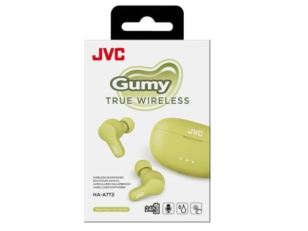 JVC HA-A7T2 - Gumy - True wireless-hodetelefoner med mikrofon - i øret - Bluetooth