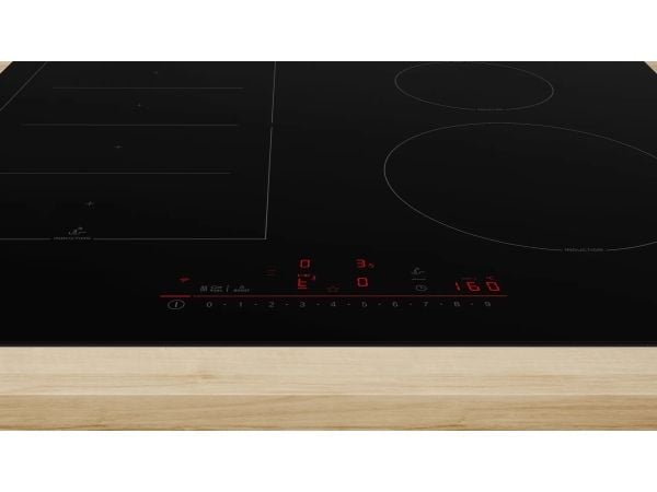 Bosch Serie | 6 PIX61RHC1E - Induksjonskomfyrtopp - 4 plater - Nisje - bredde: 56 cm - dybde: 49 cm - uten ramme - svart