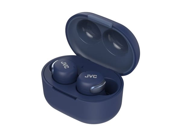 JVC HA-A30T-A-U blå hodetelefoner i øret små og lette TWS ANC (HA-A30T-A-U)