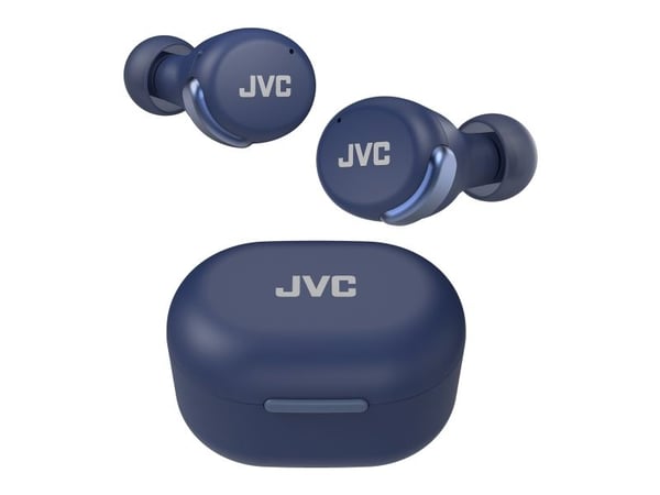 JVC HA-A30T-A-U blå hodetelefoner i øret små og lette TWS ANC (HA-A30T-A-U)