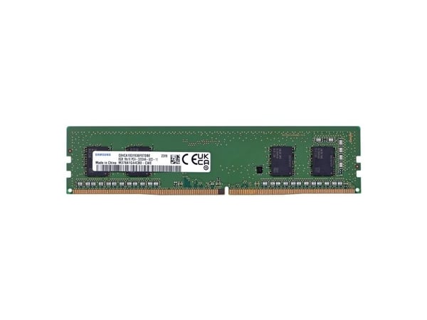 Samsung UDIMM ikke-ECC 8GB DDR4 1Rx16 3200MHz PC4-25600 M378A1G44CB0-CWE