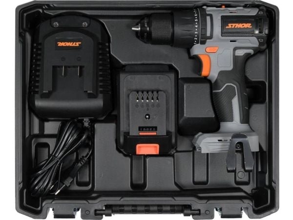 20V 1x2.0Ah borstlös skruvdragare STHOR 78085