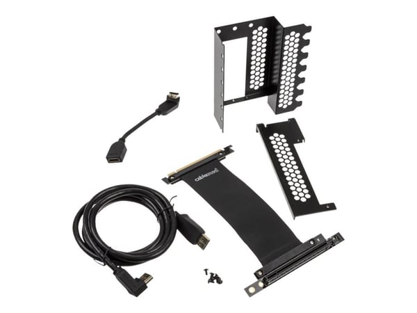 CableMod - PCIe-korttikiinnike - musta