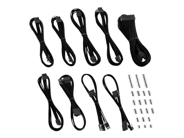 Cablemod CM-CSI-CKIT-NKK-R, musta, 260 mm, 180 mm, 65 mm, 900 g, laatikko