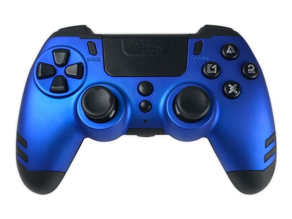 Steelplay Slim Pack - Håndkonsoll - trådløs - 2.4 GHz - safirblå - for PC, Sony PlayStation 3, Sony PlayStation 4