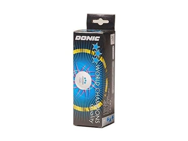 Donic bordtennisbollar DONIC P40+ 3STAR 3 st