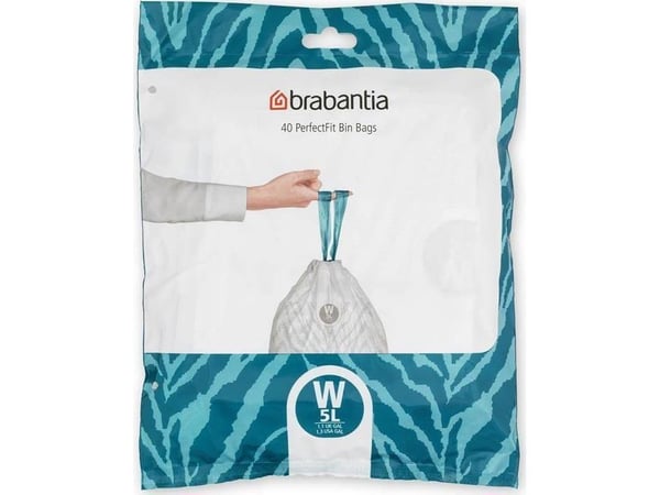 Brabantia 137846, 45 l, Hvit, Plast, China, 340 mm, 295 mm