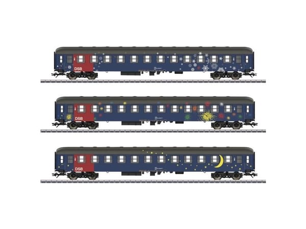 Märklin 42698, Togmodell, Montert på forhånd, HO (1:87), DSB, Alle kjønn, 3 stykker