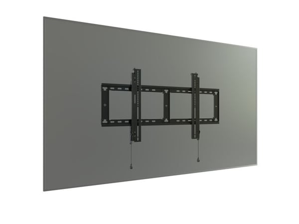 Chief Fit Large Fixed Display Wall Mount - For Displays 43-86" - Black - Monteringssett - for flatpanel - svart - skjermstørrelse: 43"-86" - veggmo...