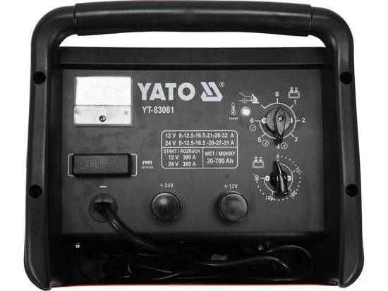YATO RECTIFIER KOMMISSJONERING 32A 390A 20-700Ah