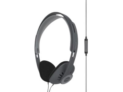Koss KPH30i - Hodetelefoner med mikrofon - on-ear - kablet - 3,5 mm jakk - svart