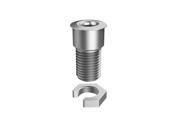 VivoLink - Kabel taukrans - for thickness 35 mm - skrivebordsmonterbar - aluminium