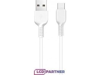Hoco HOCO USB-kabel - X20 2.4A USB-C 2m vit