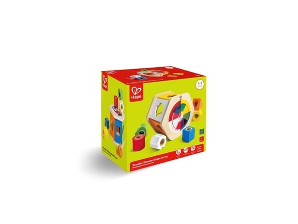 Hape farge-match og form-sorteringsboks